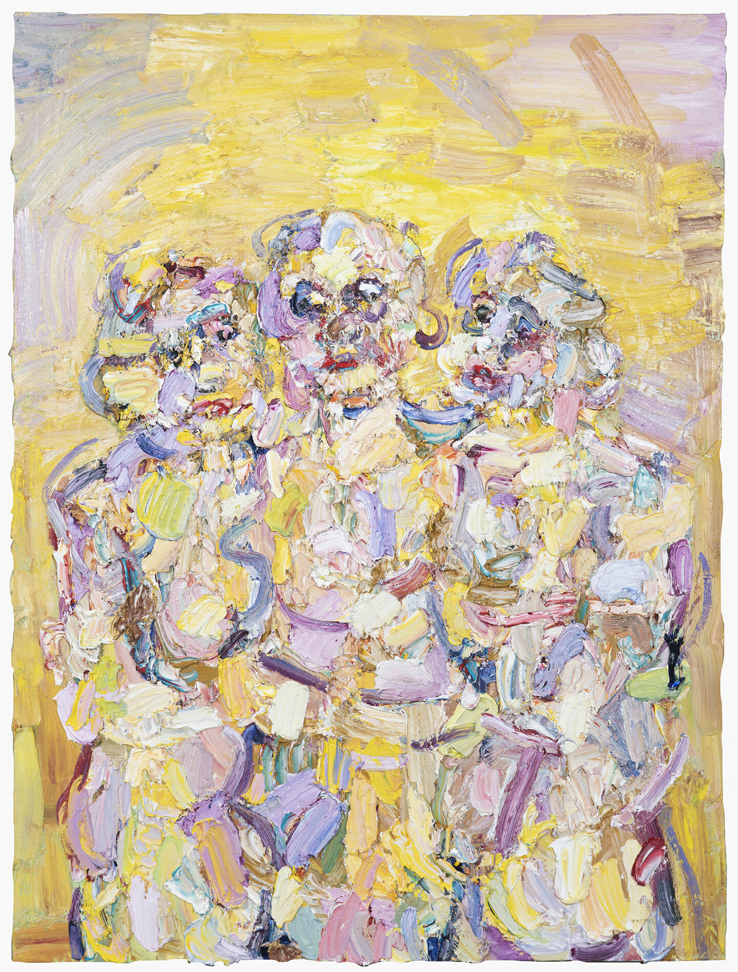  THE WAY OUT, 2019, OIL ON PANEL, 30X40” 
