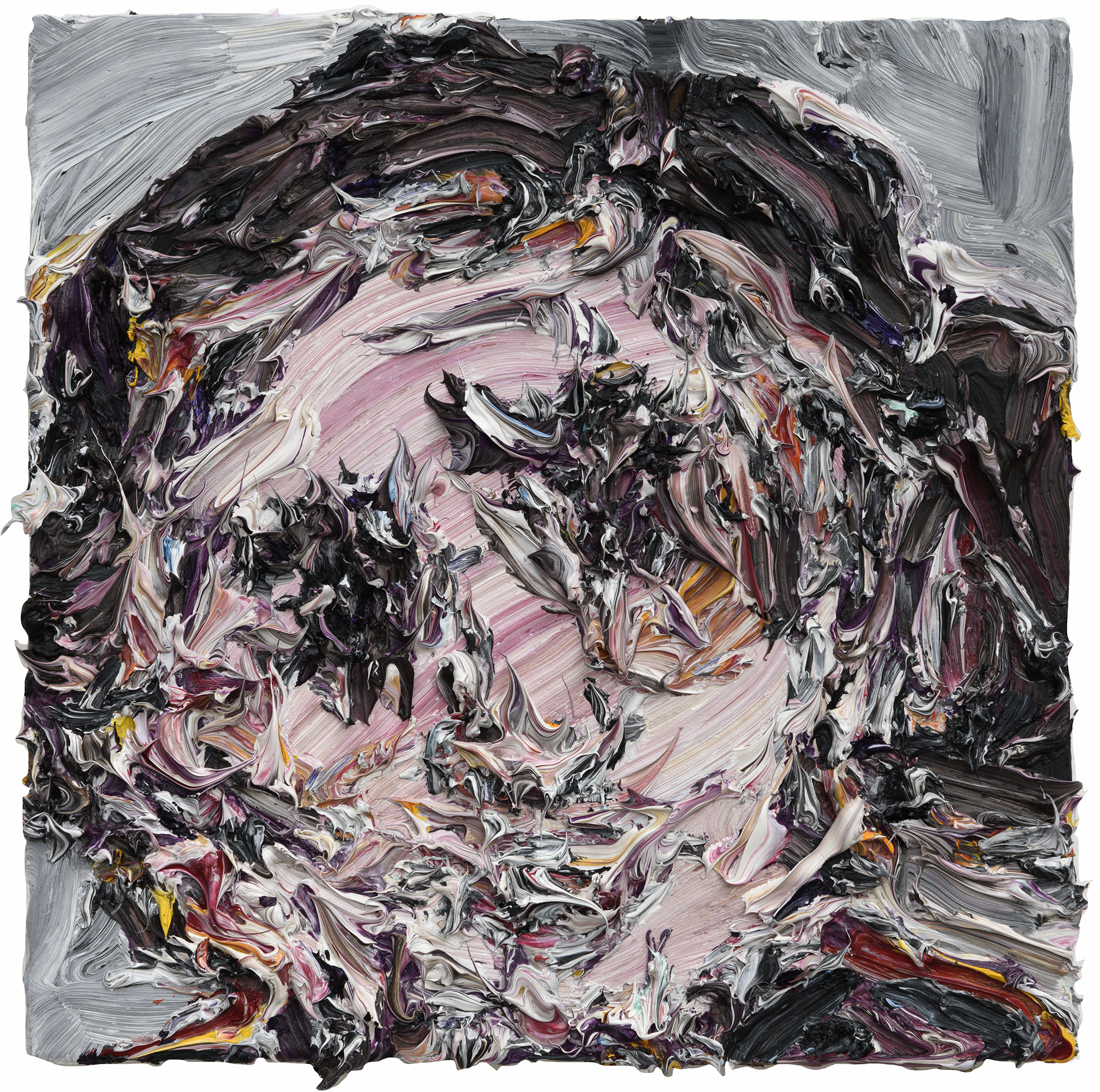   Can you see Me? , 2017  Oil on panel, 12x12" 