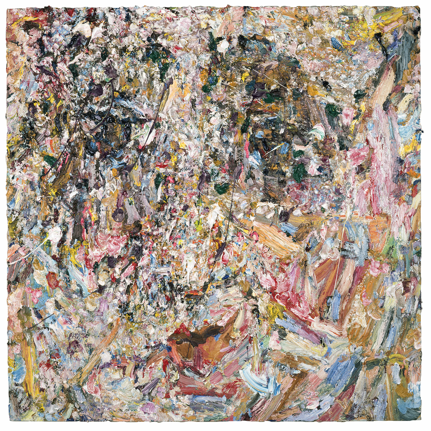   Bubblegum , 2016  Oil on panel, 48x48" 