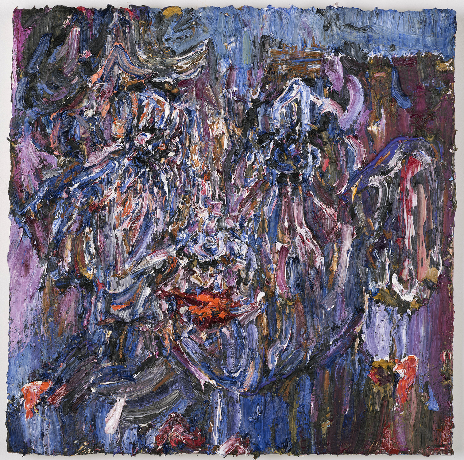   After Midnight, &nbsp;2015  Oil on panel, 24x24" 